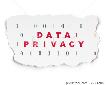 Privacy concept: Data Privacy on Torn Paper - Stock Illustration ...