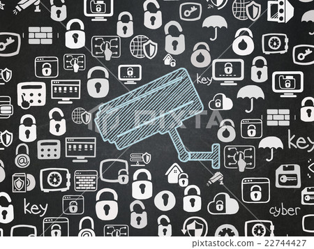 Safety concept: Cctv Camera on School board Safety concept: Cctv Camera on School board 22744427
