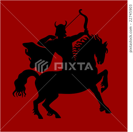Archer rider horse. 22745903