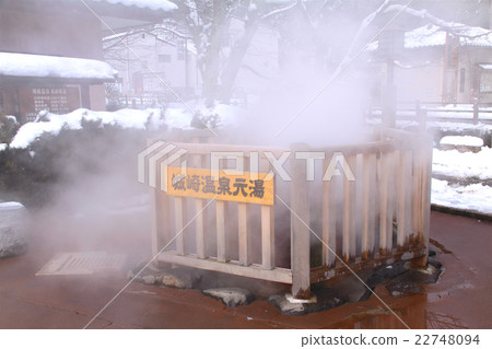 城崎溫泉口袋公園的Shirosaki Onsen Motoyu / San'in Coast National Park 22748094