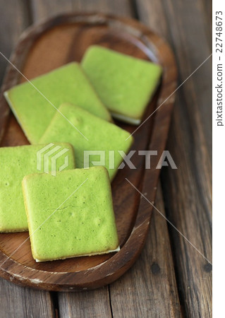 抹茶貓舌餅乾夾白巧克力 抹茶貓舌餅乾夾白巧克力 22748673