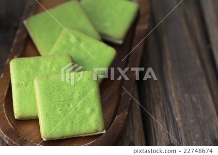 抹茶貓舌餅乾夾白巧克力 抹茶貓舌餅乾夾白巧克力 22748674