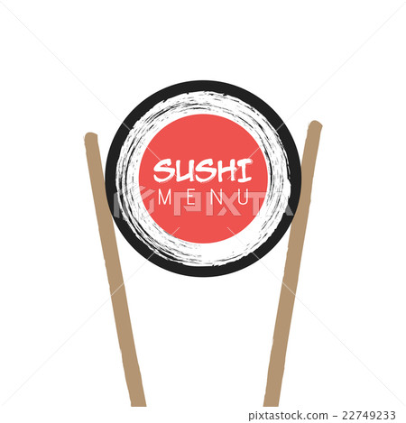 Japanese cuisine restaurant sushi menu cover Japanese cuisine restaurant sushi menu cover 22749233