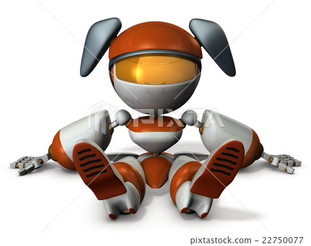 A cute robot in a break A cute robot in a break 22750077