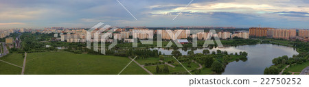 Panorama of residential district Panorama of residential district 22750252