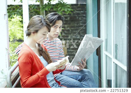 Two people living 22751329