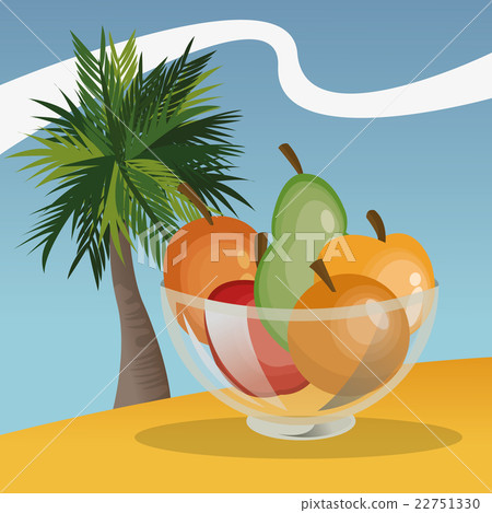 tropical icon design  22751330
