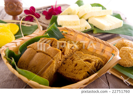 Assorted Tradisional malaysia cakes and deserts Assorted Tradisional malaysia cakes and deserts 22751760