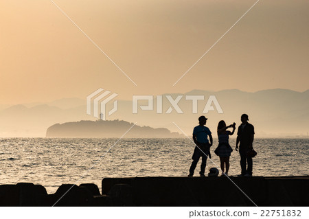 Enoshima, evening landscape, Hayama Enoshima, evening landscape, Hayama 22751832