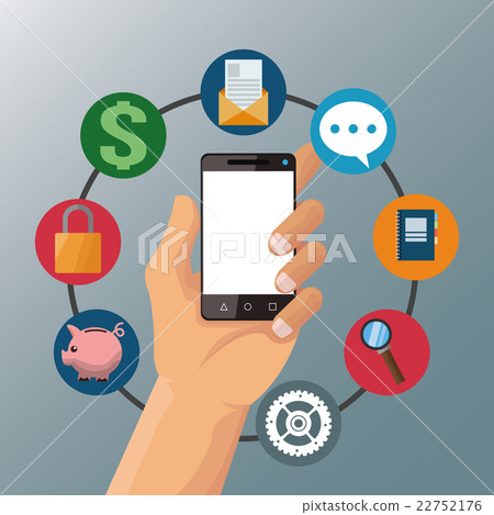 Mobile tools design , vector illustration Mobile tools design , vector illustration 22752176