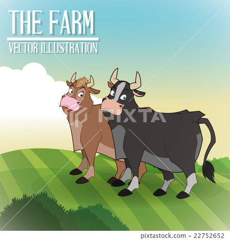 Farm animals cartoons, vector illustration Farm animals cartoons, vector illustration 22752652