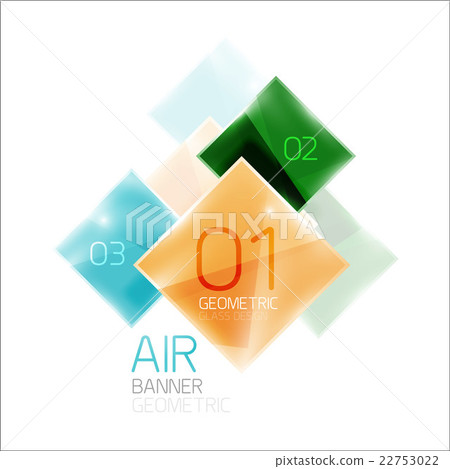 Multicolored squares with sample text Multicolored squares with sample text 22753022