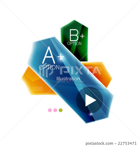 Arrow infographics element Arrow infographics element 22753471