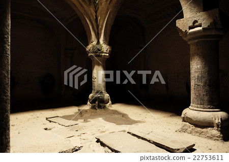 Ancient monastery Geghard in Armenia 22753611