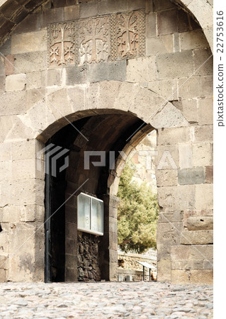 Ancient monastery Geghard in Armenia 22753616