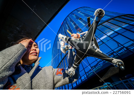 Some crashed drone 22756091