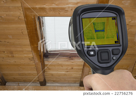 Attic Window Infrared 22756276