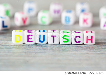 The word deutsch 22756478
