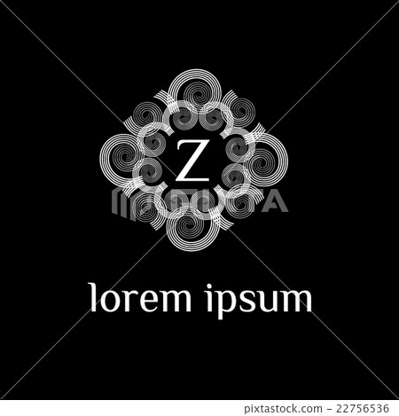 Luxury vintage letter Z vector logo template - Stock Illustration ...