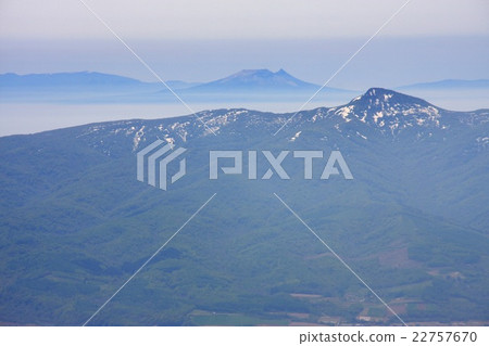 從二世谷Annupuri和Komagatake看到的春天konbu dake 從二世谷Annupuri和Komagatake看到的春天konbu dake 22757670