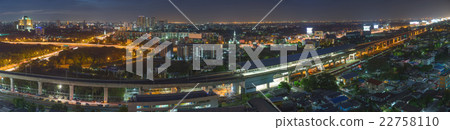 Panorama of Bangkok City of Thailand, Bangkok City 22758110