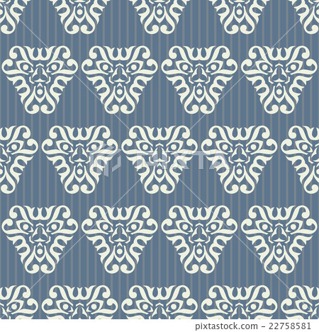 Seamless ornament pattern vector tile Seamless ornament pattern vector tile 22758581