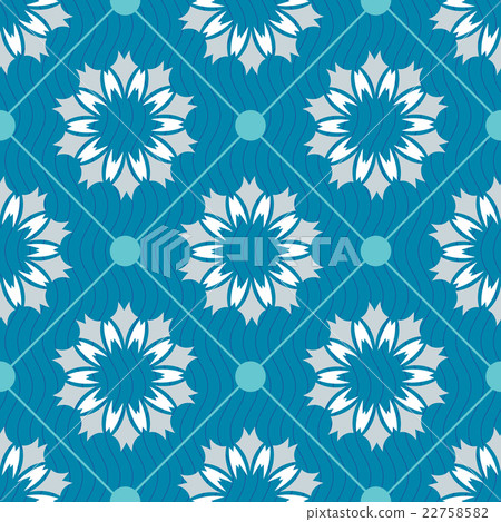 Seamless ornament pattern vector tile Seamless ornament pattern vector tile 22758582
