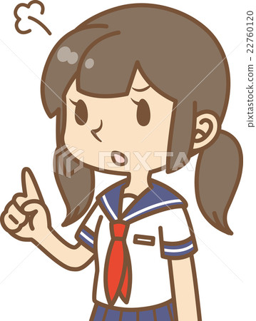 Girl with a sailor suit (expression) 05 22760120