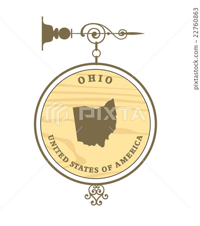 Vintage label Ohio 22760863
