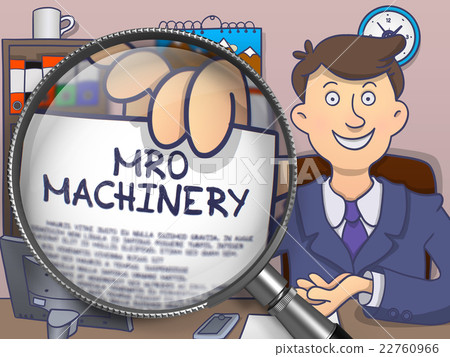 MRO Machinery through Lens. Doodle Design. MRO Machinery through Lens. Doodle Design. 22760966