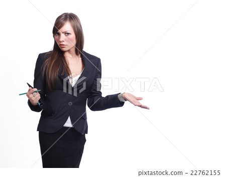 Pretty business woman Pretty business woman 22762155