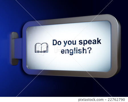 Studying concept: Do you speak English? and Book Studying concept: Do you speak English? and Book 22762790