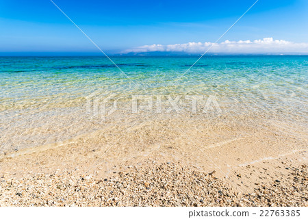 海灘,大海,風景。日本沖繩。 海灘,大海,風景。日本沖繩。 22763385