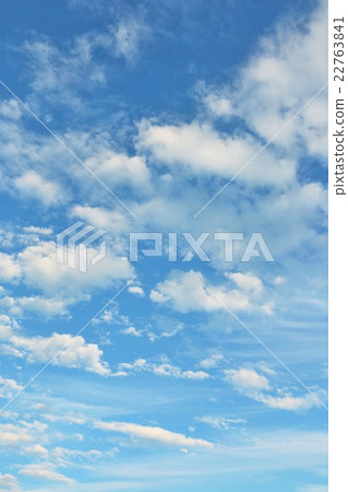 White clouds flowing with the blue sky 22763841