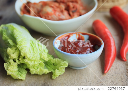 kimchi cabbage - korean food kimchi cabbage - korean food 22764937