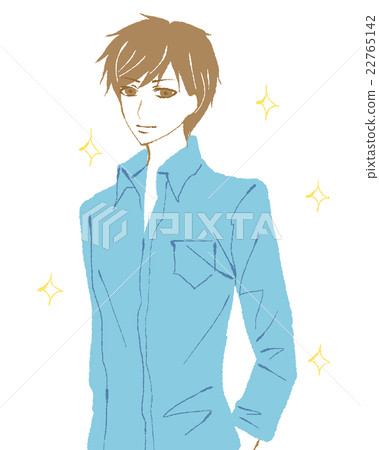 Ikemen style youth illustration 22765142