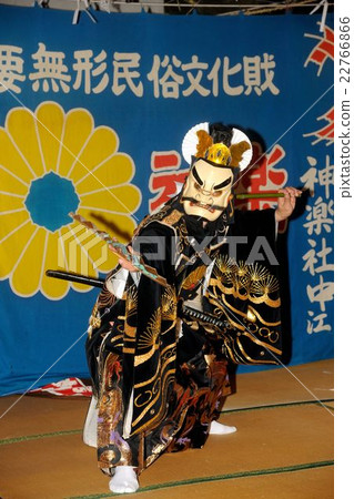 Okayama Prefecture Bikinaku Kagura 22766866