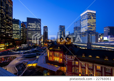 Night view of Marunouchi 22768061