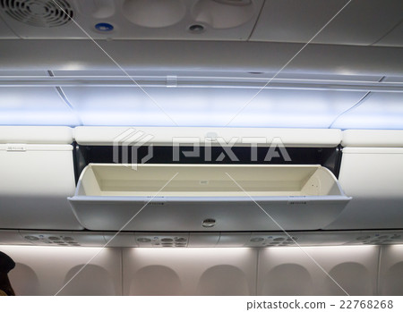 Airplane cabin interior useful box Airplane cabin interior useful box 22768268