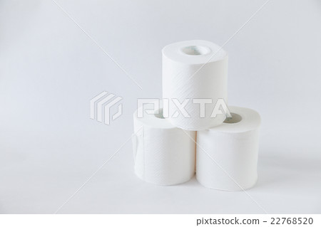 Three toilet paper 22768520