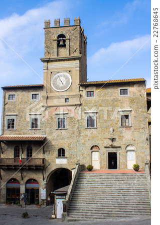 The Town Hall in Cortona city center 22768645