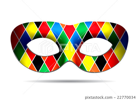 Beautiful Harlequin mask 22770034