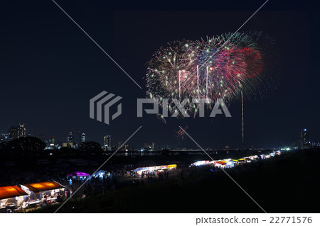 Naniwa Yodogawa fireworks display 22771576