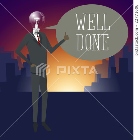 Vector Flat Business Concept Vector Flat Business Concept 22771606