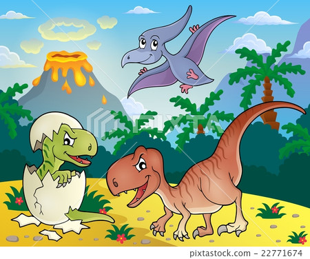 Dinosaur topic image 1 22771674