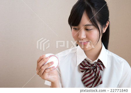 學校女孩高中棒球歡呼圖像 學校女孩高中棒球歡呼圖像 22771840