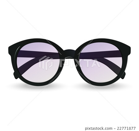 Sunglasses realistic icon. Vector 22771877