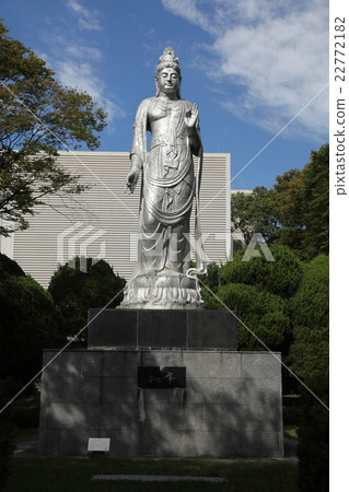 和平Kanze Bosatsu雕象廣島市和平公園 22772182
