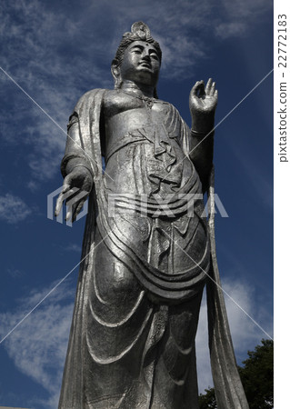 Peace Kanze Bosatsu Statue Hiroshima City Peace Park 22772183