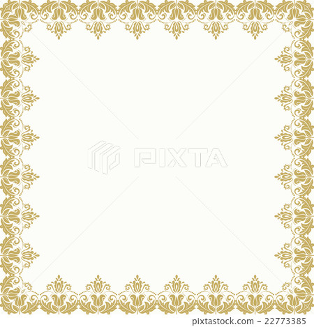 Floral Vector Fine Frame Floral Vector Fine Frame 22773385